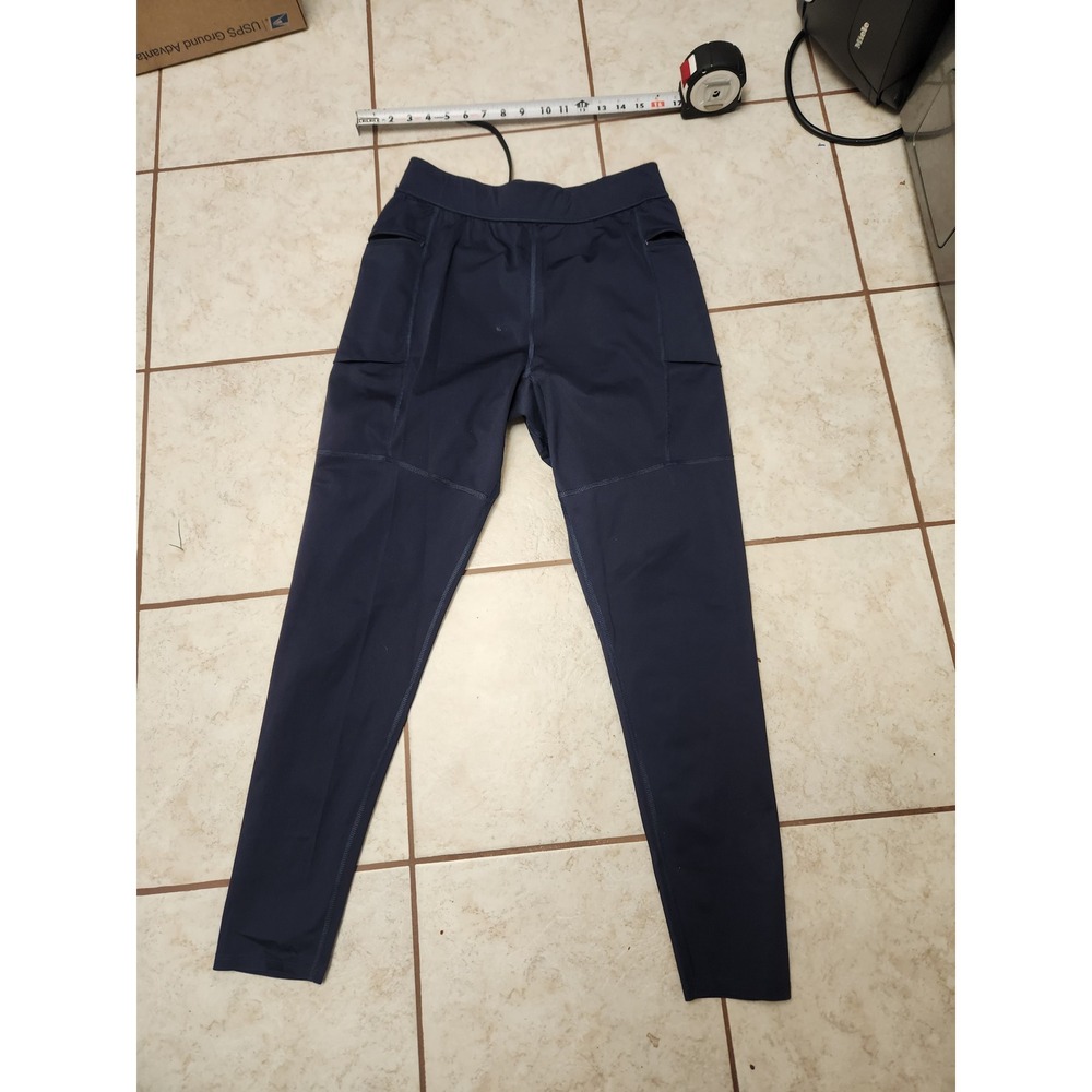 Contour Athletics Mens Navy Blue Joggers Athletic‎ Training Pants Size Small